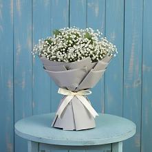 Букет цветов из:  Гипсофила в Мраково Кугарчинский район