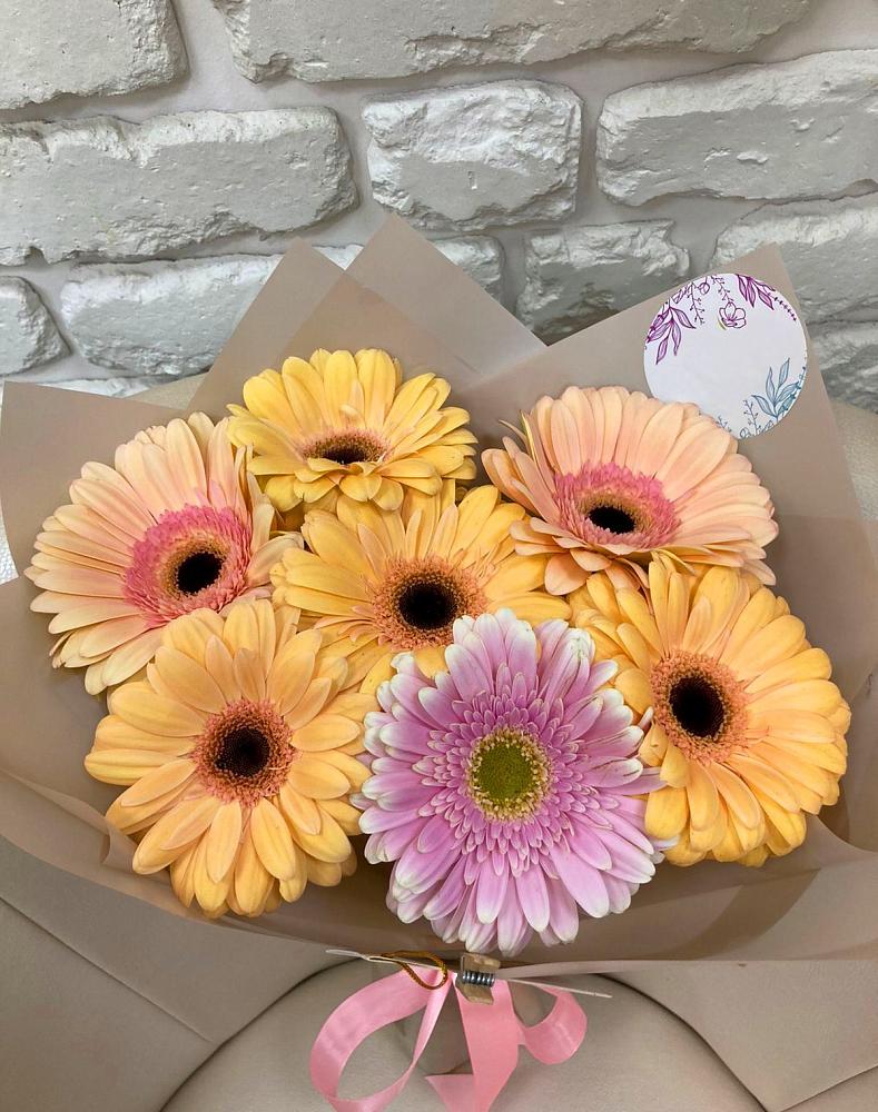 Букет цветов из: Герберы в Мраково Кугарчинский район