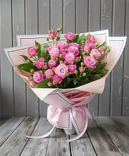 Букет Розовый кустик #REPLACE_PRED# Мраково Кугарчинский район