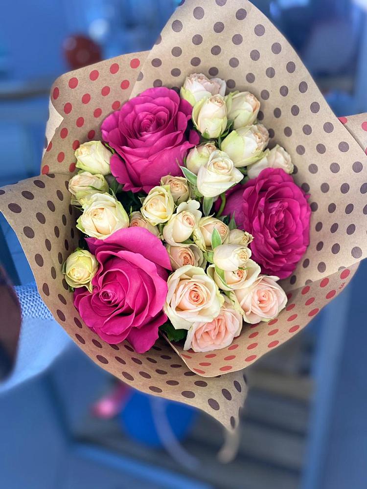 Букет цветов из: Розы в Мраково Кугарчинский район