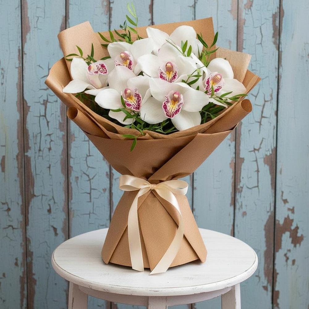 Букет цветов из: Орхидеи и Розы в Мраково Кугарчинский район