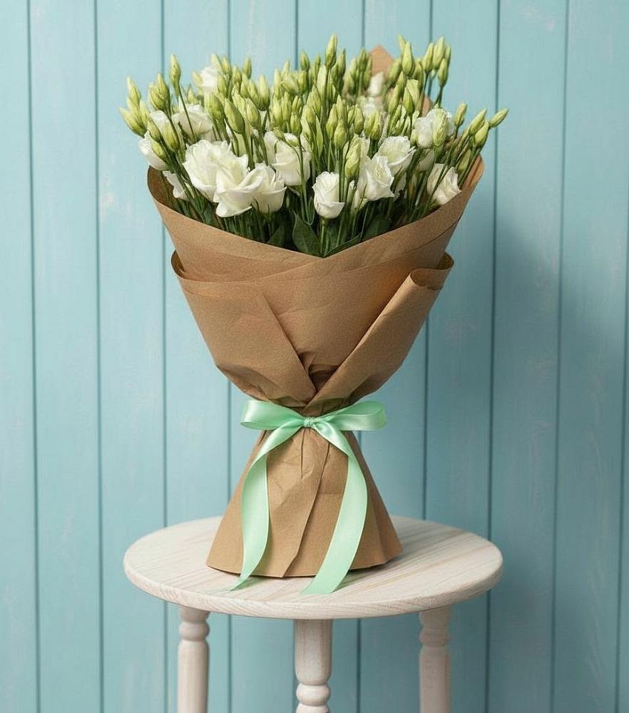 Букет цветов из: Лизиантусы в Мраково Кугарчинский район