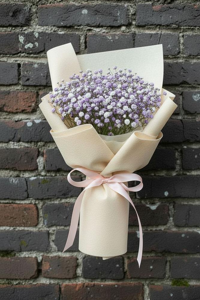 Букет цветов из: Гипсофила в Мраково Кугарчинский район