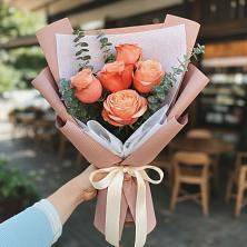 Букет цветов из:  Розы в Мраково Кугарчинский район