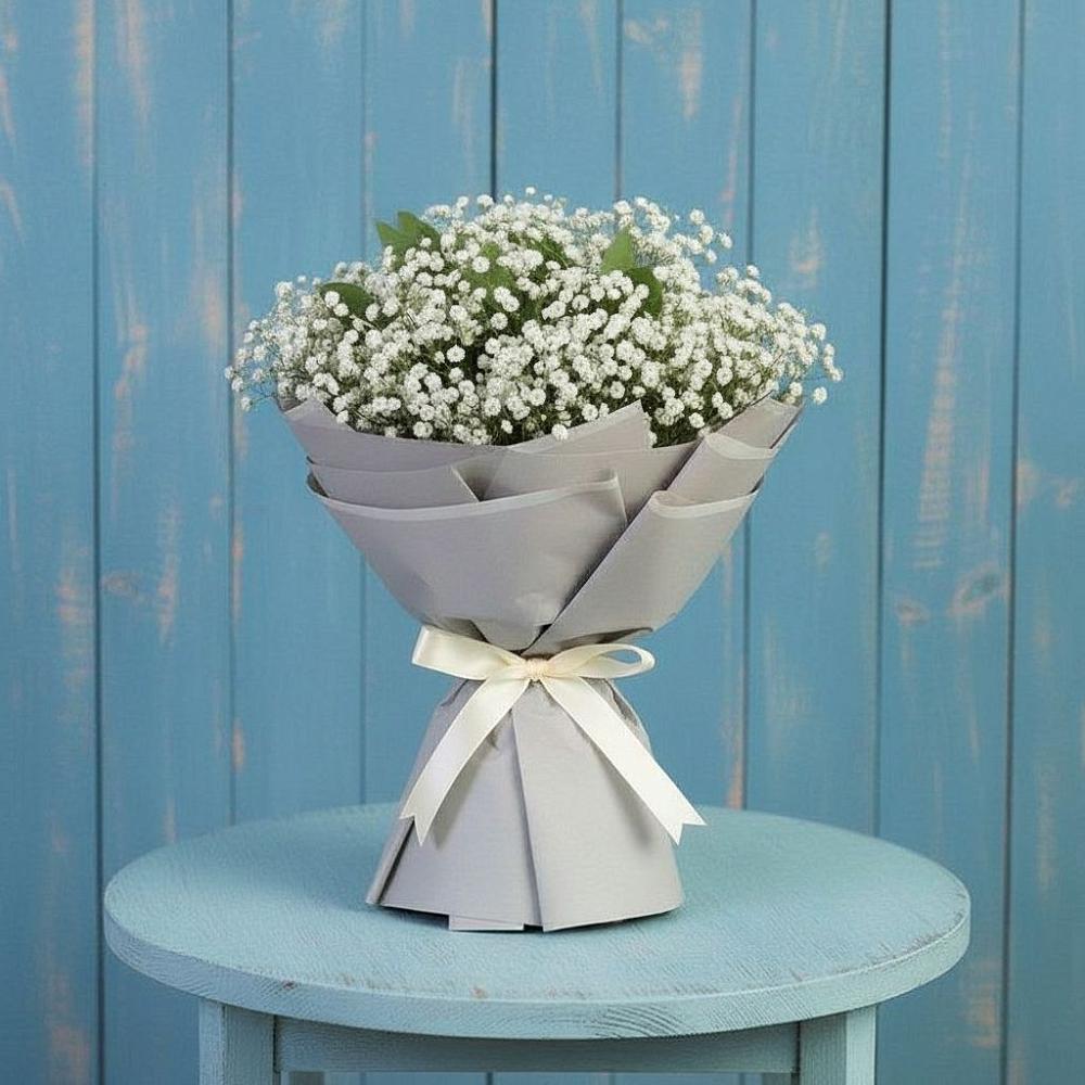 Букет цветов из: Гипсофила в Мраково Кугарчинский район