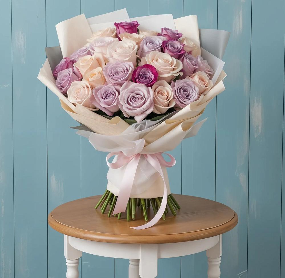 Букет цветов из: Розы в Мраково Кугарчинский район