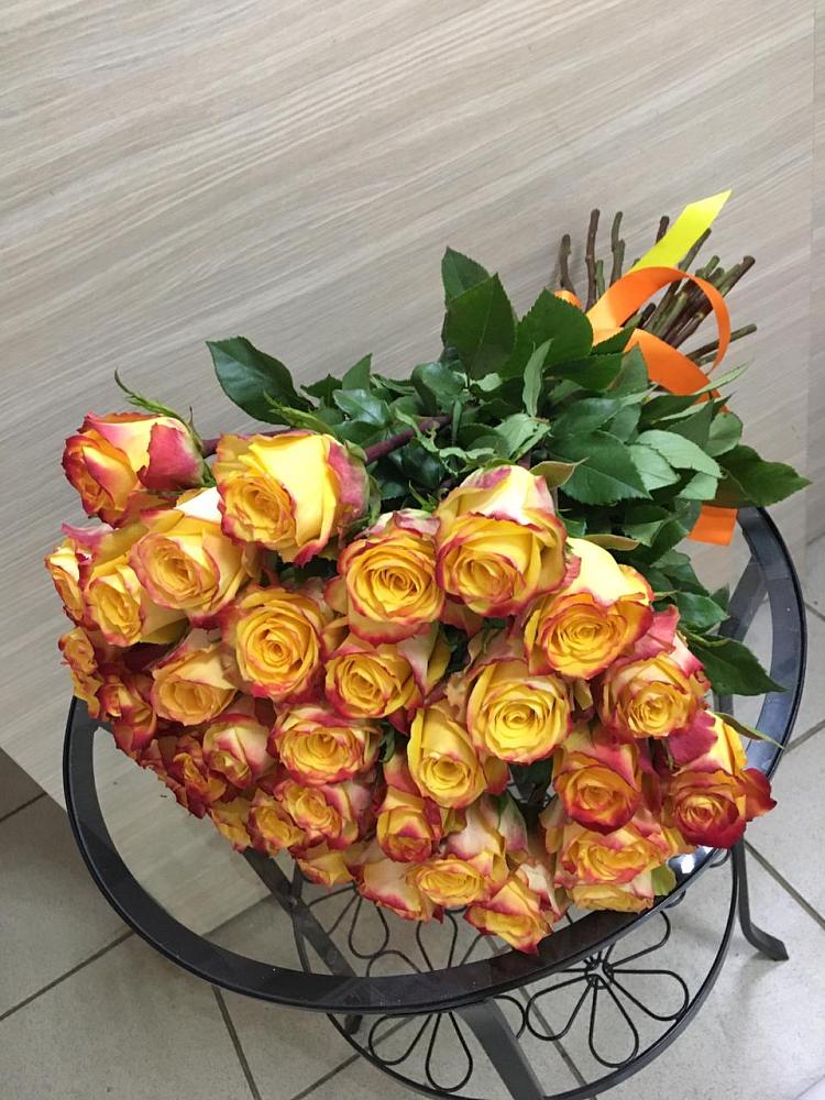 Букет Желтые розы в Мраково Кугарчинский район