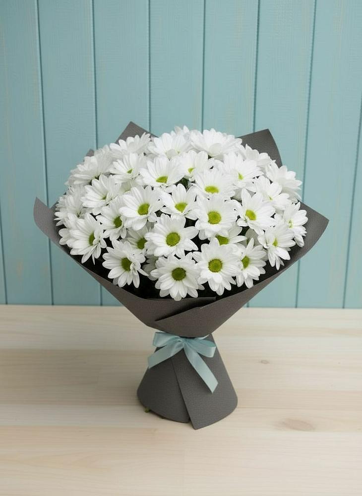 Букет цветов из: Хризантемы в Мраково Кугарчинский район