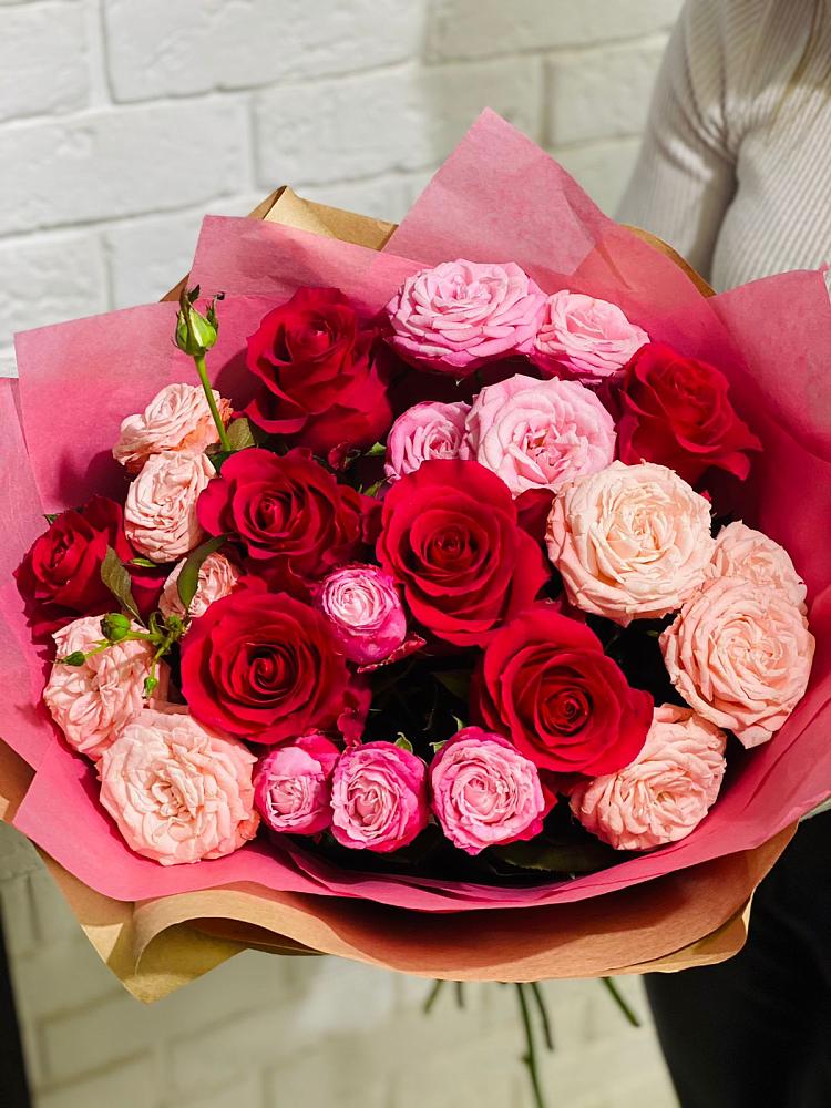 Букет цветов из: Розы в Мраково Кугарчинский район