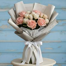 Букет цветов из:  Розы в Мраково Кугарчинский район