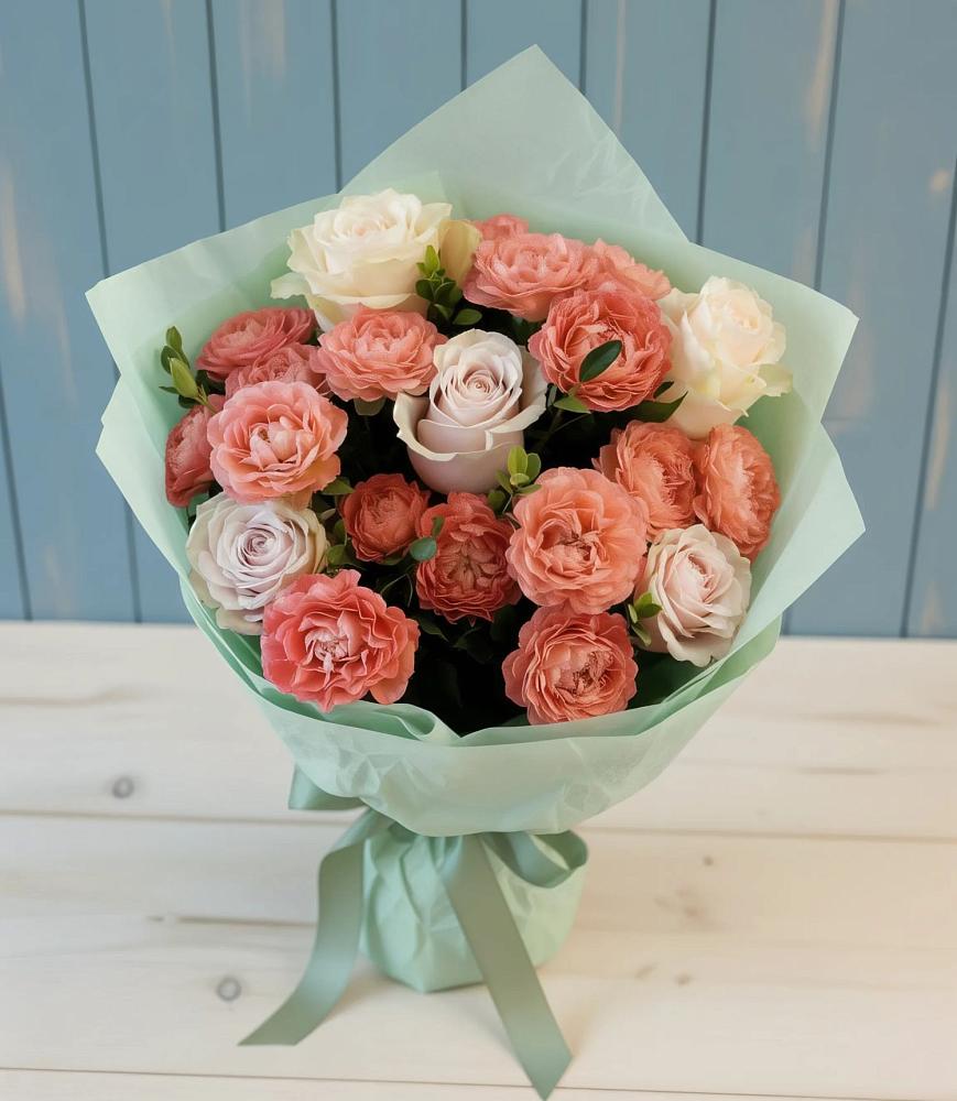 Букет цветов из: Розы в Мраково Кугарчинский район