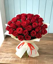 Букет 29 Красных роз в Мраково Кугарчинский район