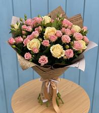 Букет цветов из:  Розы в Мраково Кугарчинский район