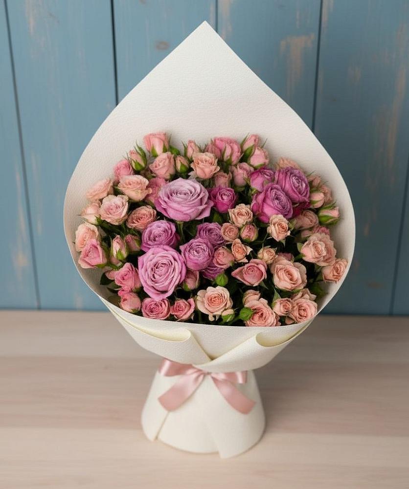 Букет цветов из: Розы в Мраково Кугарчинский район