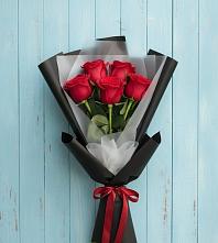 Букет цветов из:  Розы в Мраково Кугарчинский район