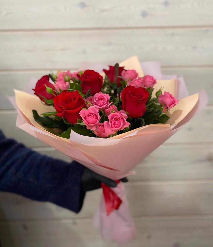 Букет цветов из: Розы в Мраково Кугарчинский район
