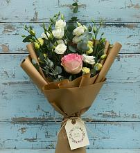 Букет цветов из:  Розы и Лизиантусы #REPLACE_PRED# Мраково Кугарчинский район