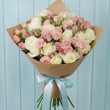 Букет цветов из:  Розы в Мраково Кугарчинский район